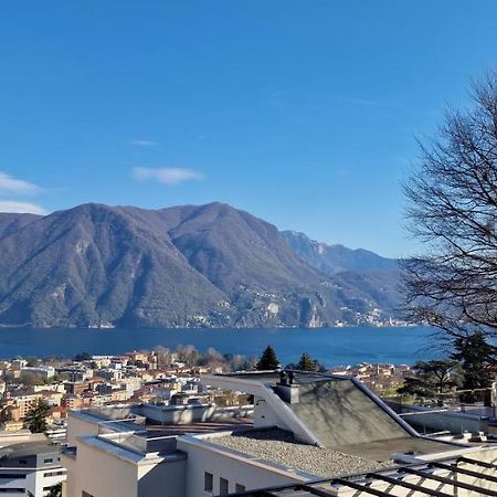 Lugano Lakeview Apartment Private Parking & Self Check-In Exterior photo