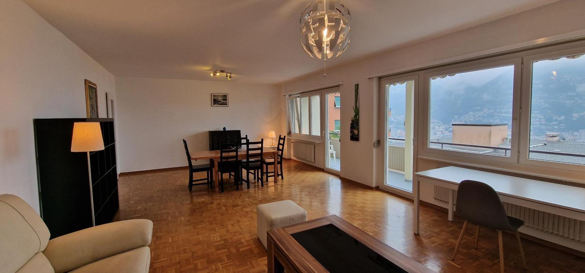 Lugano Lakeview Apartment Private Parking & Self Check-In Exterior photo